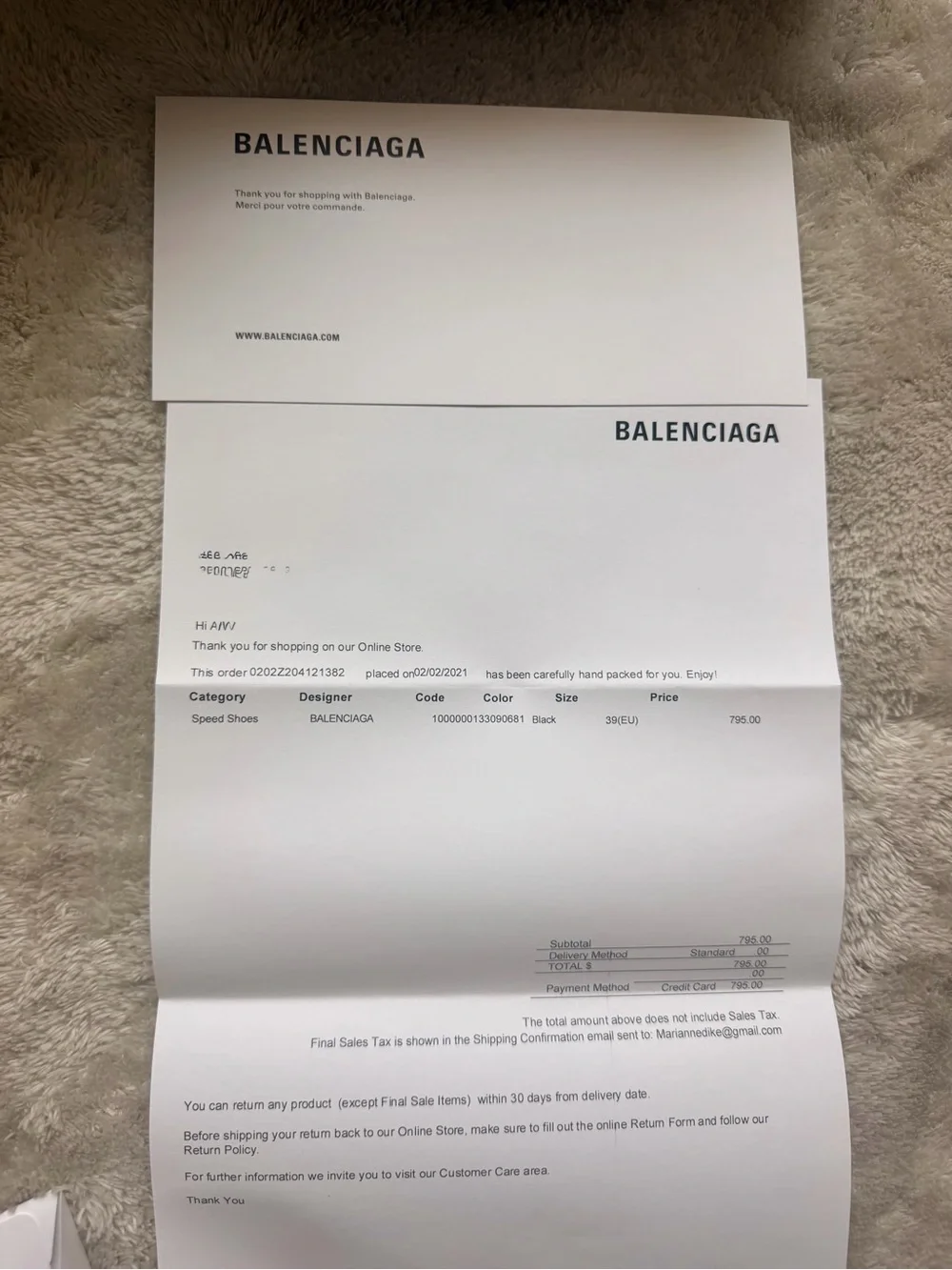 Balenciaga Black and White Speed Trainer Sock Sneakers